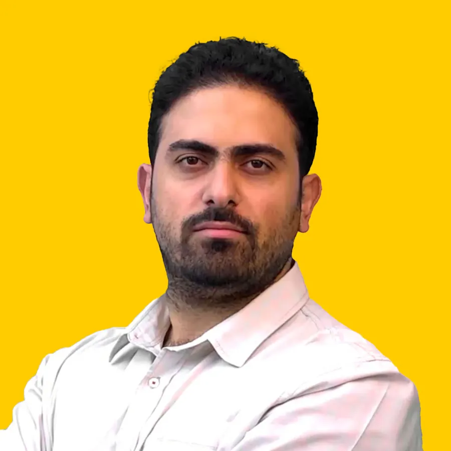 تصویر محمد علی امینی راد، مدرس زیست‌شناسی