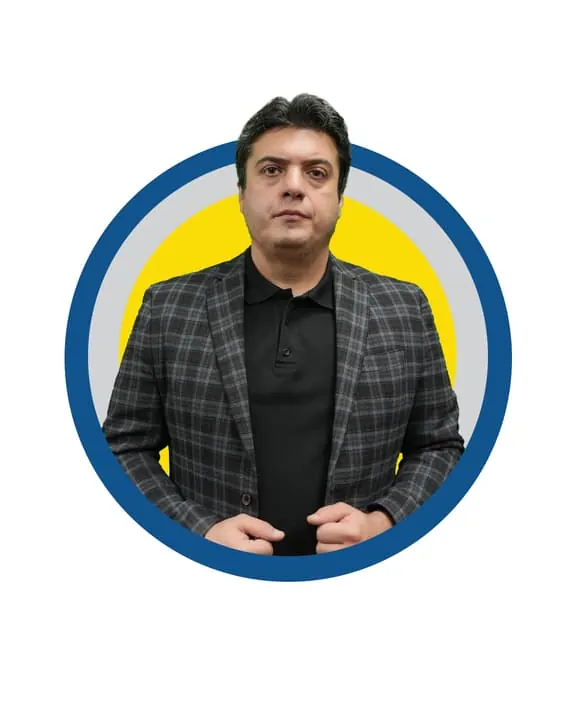 تصویر سیامک جلالی، مدرس زبان انگلیسی